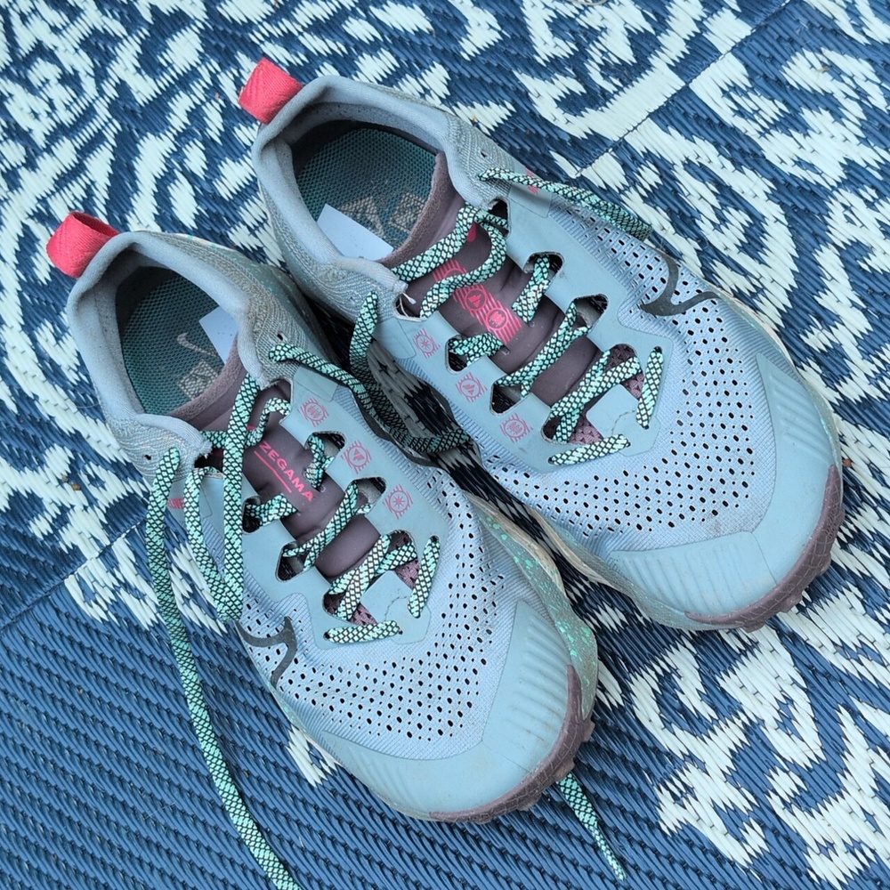 Nike Zoom X Zegama Green Pink 8.5